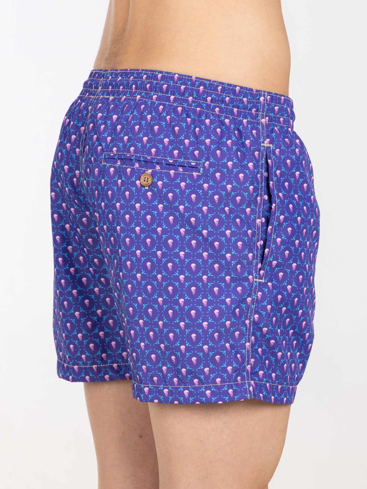 Costume Boxer Campanelle viola