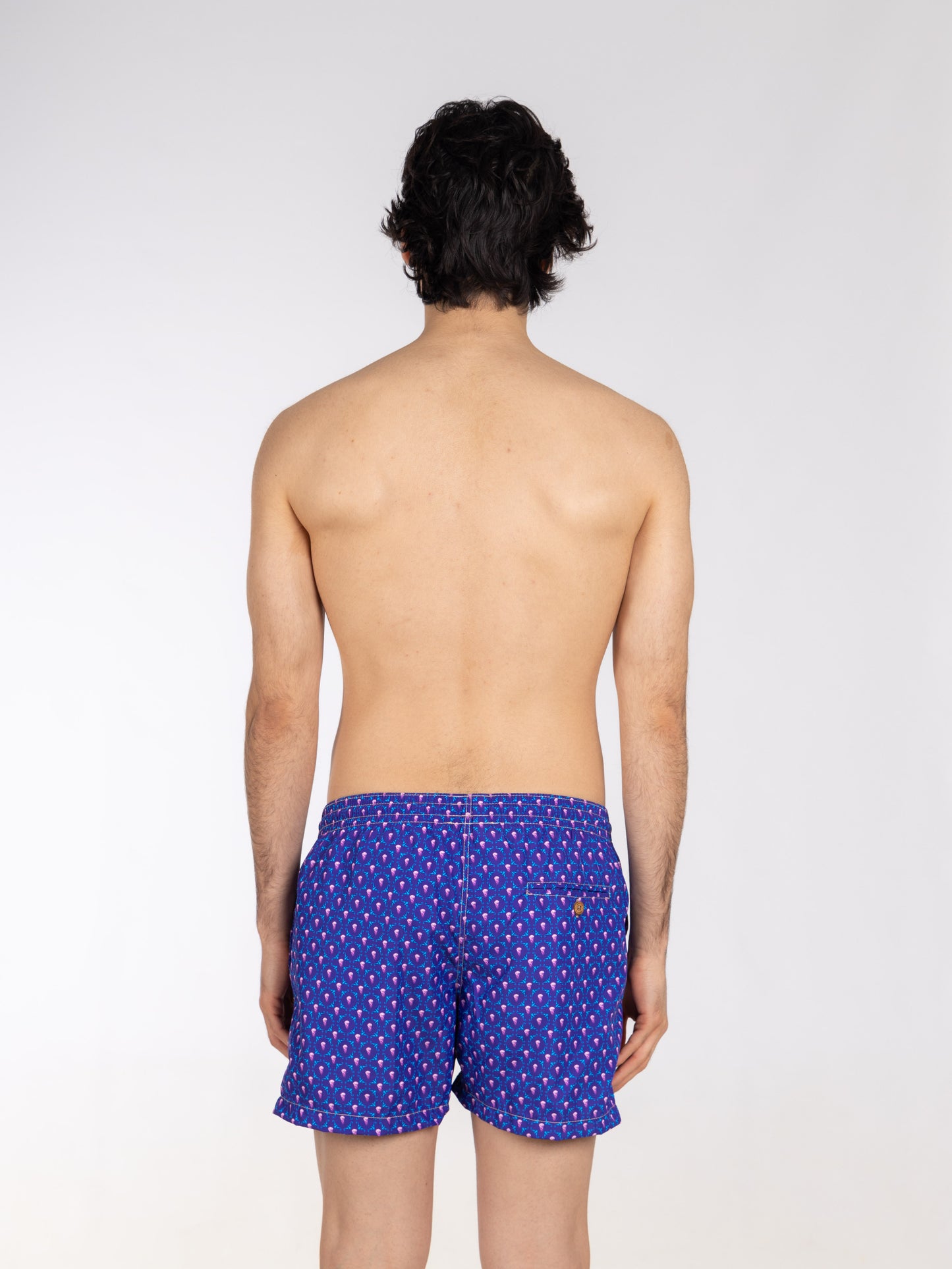 Costume Boxer Campanelle viola
