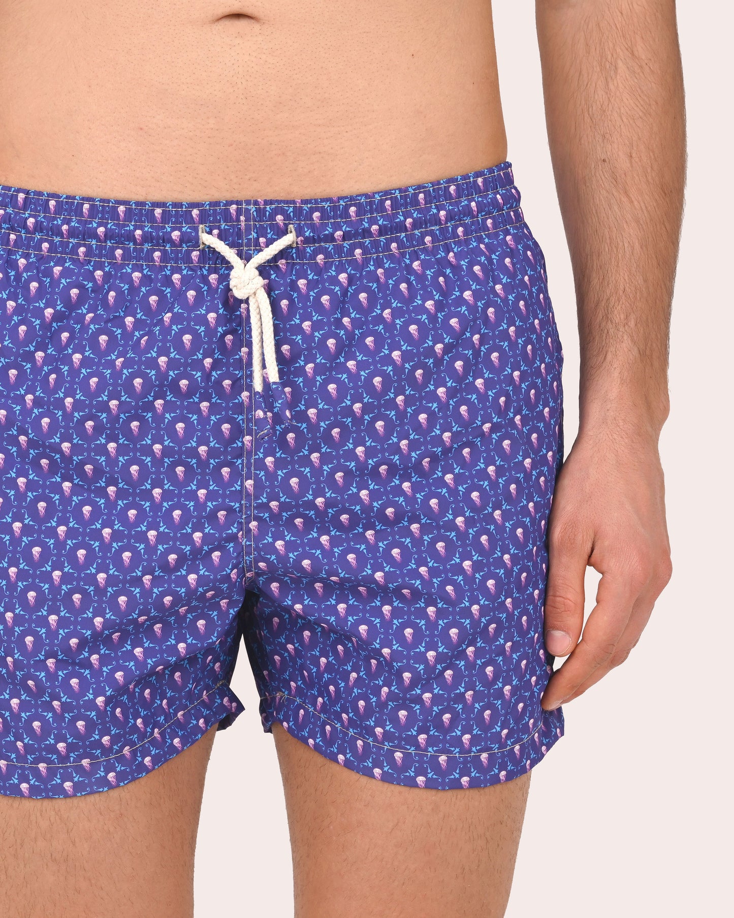Costume Boxer Campanelle viola