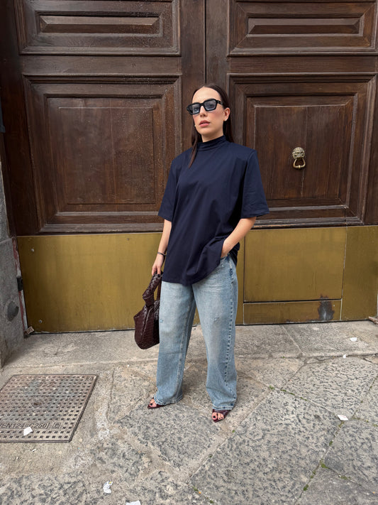 T-shirt spallina